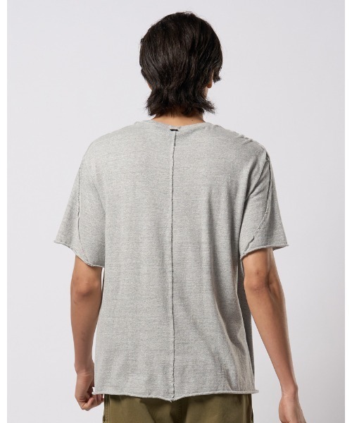 wjk（ダヴルジェイケイ）の「splash ARMY S/S（Tシャツ/カットソー・メンズ・ホワイト/グレー/ブルー・SMALL/MEDIUM/LARGE/X-LARGE）」の6枚目の写真