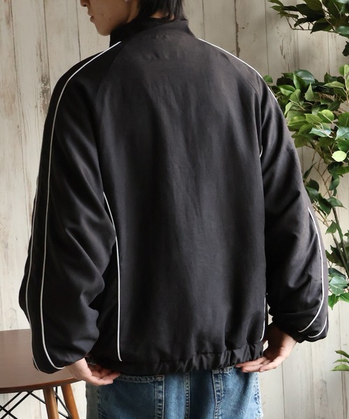 KANGOL（カンゴール）の「【KANGOL/カンゴール】ピーチスキン パイピング トラック ジャケット（その他アウター・メンズ・ネイビー/ブラック/ブラウン/グリーン・XL/M/L）」の17枚目の写真