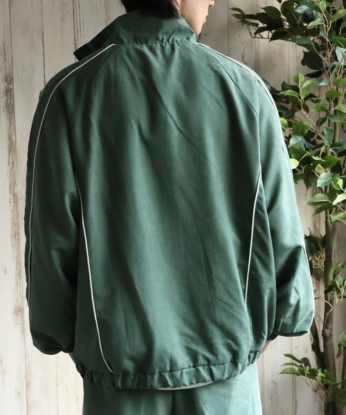 KANGOL（カンゴール）の「【KANGOL/カンゴール】ピーチスキン パイピング トラック ジャケット（その他アウター・メンズ・ネイビー/ブラック/ブラウン/グリーン・XL/M/L）」の10枚目の写真