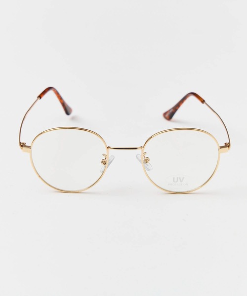 salle de bal（サルデバル）の「伊達メガネ　サングラス　ラウンドグラス　SPI（メガネ・レディース・シルバー/ブラック/ワイン/ゴールド・FREE）」の8枚目の写真