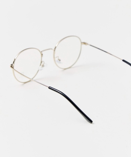 salle de bal（サルデバル）の「伊達メガネ　サングラス　ラウンドグラス　SPI（メガネ・レディース・シルバー/ブラック/ワイン/ゴールド・FREE）」の5枚目の写真