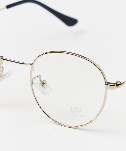 salle de bal（サルデバル）の「伊達メガネ　サングラス　ラウンドグラス　SPI（メガネ・レディース・シルバー/ブラック/ワイン/ゴールド・FREE）」の12枚目の写真