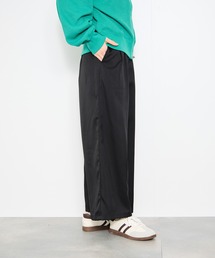 Idnes サイドバックルクロップドパンツ