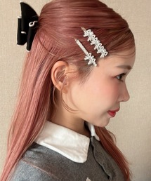 Feliz(フェリス)のリボンヘアピンセット(ヘアピン)