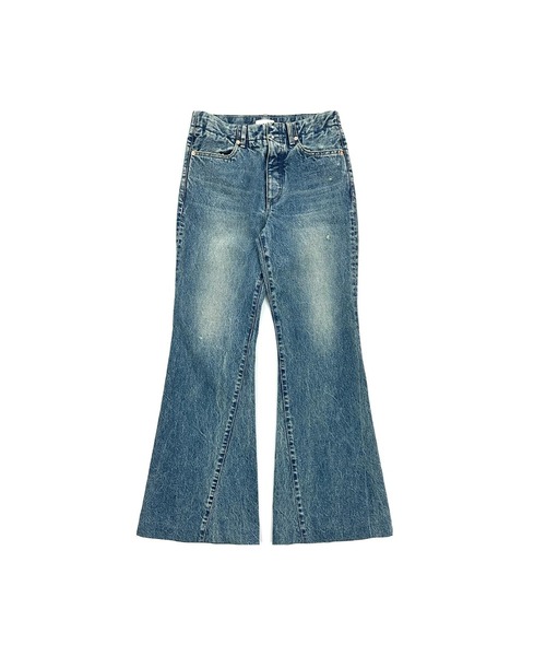 TANAKA（タナカ）の「FLARE JEAN TROUSERS（デニムパンツ・メンズ・インディゴブルー・28/30）」の3枚目の写真