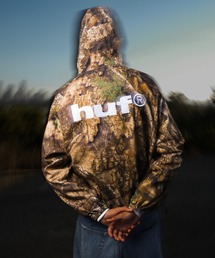 HUF(nt)HUF X REALTREE eightynine HOODED JACKET(u])