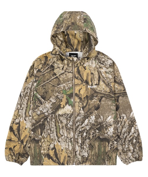 HUF リアルツリー　ジャケット HUF X REALTREE eightynine HOODED JACKET（ブルゾン）｜HUF（ハフ）の
