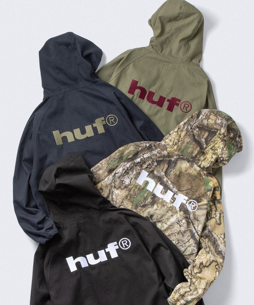 HUF X REALTREE eightynine HOODED JACKET（ブルゾン）｜HUF（ハフ）の