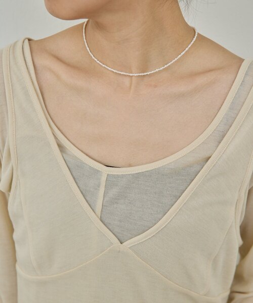 セール】シードパールショートネックレス（ネックレス