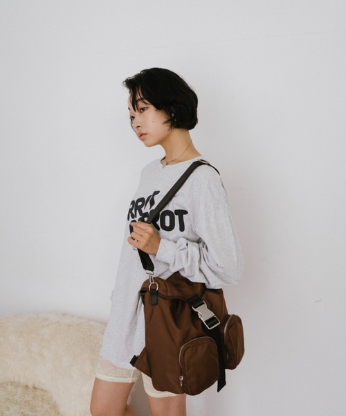 THEATRE PRODUCTS（シアタープロダクツ）の「ナイロンツイル2WAYバックパック（バックパック/リュック・レディース・ブラウン/ブラック・FREE）」の13枚目の写真