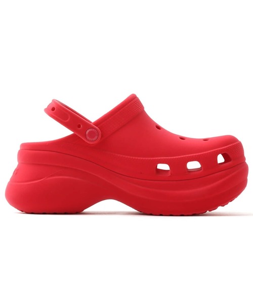 crocs(クロックス)の「crocs Bae Velvet Clog / クロックス ベイ ベルベット クロッグ(サンダル・レディース・レッド・24.0cm/23.0cm/22.0cm/25.0cm)」の5枚目の写真