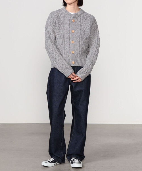 THE SHINZONE(ザ シンゾーン)の「THE SHINZONE | MARILYN DENIM WOMEN(デニムパンツ・レディース・インディゴブルー・32/34/36)」の19枚目の写真