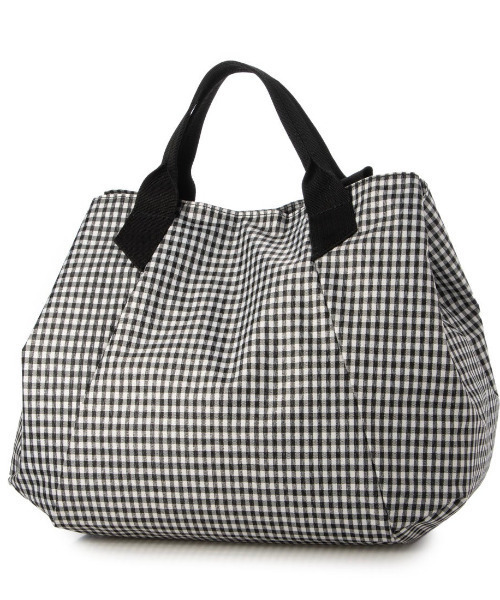 cache cache(カシュ カシュ)の「カシュカシュ cachecache / ダブルハンドルマザーバッグ(トートバッグ・レディース・ベージュ/ブラック系その他/グレー/ブラック・FREE)」の9枚目の写真