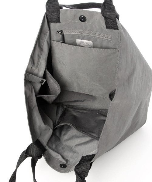 cache cache(カシュ カシュ)の「カシュカシュ cachecache / ダブルハンドルマザーバッグ(トートバッグ・レディース・ベージュ/ブラック系その他/グレー/ブラック・FREE)」の12枚目の写真