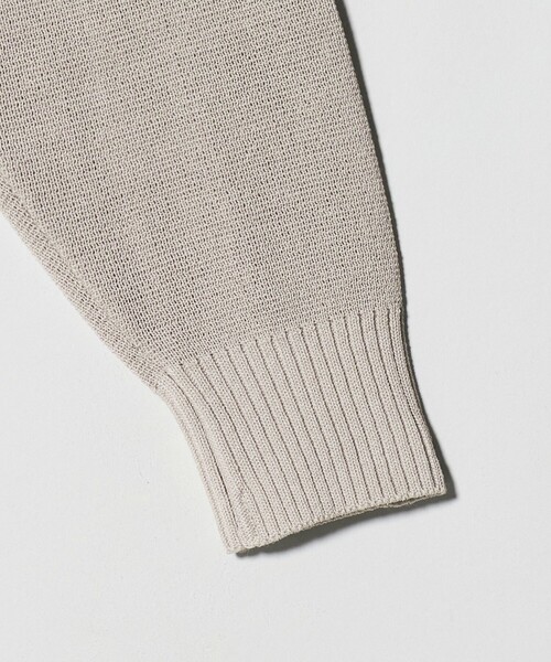 gim（ジム）の「＜gim＞25F H/MLN ハーフジップ プルオーバー ニット -ウォッシャブル-（ニット/セーター・メンズ・ブラック/ライトグレー・M/L）」の15枚目の写真