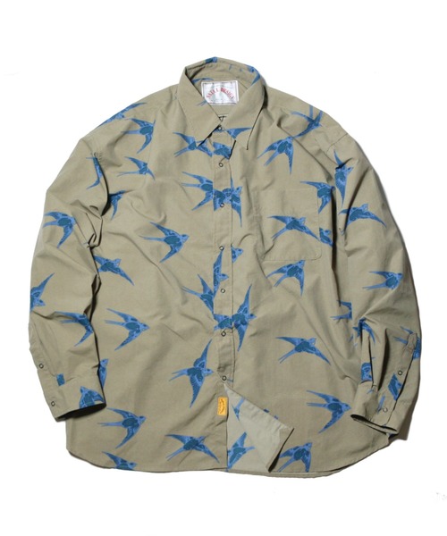 NATAL DESIGN（ネイタルデザイン）の「HOME BOUND SHIRTS 3（シャツ/ブラウス・メンズ・ベージュ/オリーブ・MEDIUM/LARGE/X-LARGE）」の10枚目の写真