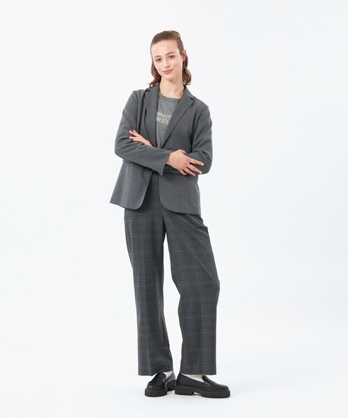 MACKINTOSH PHILOSOPHY(マッキントッシュ フィロソフィー)の「WARM TWILL テーラードジャケット(テーラードジャケット・レディース・ブラック/チャコールグレー/ダークネイビー・36/38/40)」の13枚目の写真