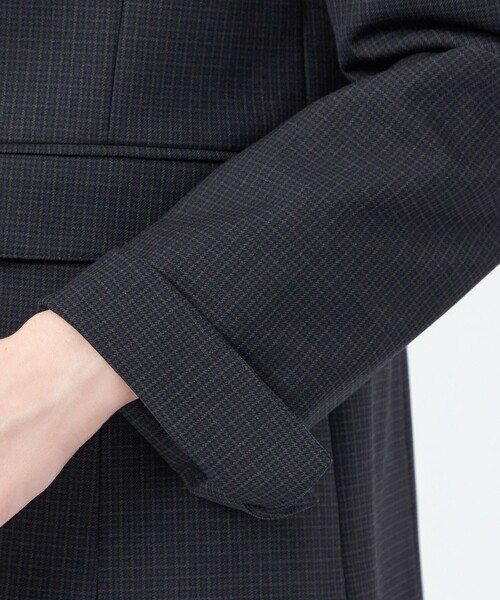 MACKINTOSH PHILOSOPHY(マッキントッシュ フィロソフィー)の「WARM TWILL テーラードジャケット(テーラードジャケット・レディース・ブラック/チャコールグレー/ダークネイビー・36/38/40)」の6枚目の写真
