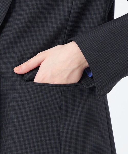 MACKINTOSH PHILOSOPHY(マッキントッシュ フィロソフィー)の「WARM TWILL テーラードジャケット(テーラードジャケット・レディース・ブラック/チャコールグレー/ダークネイビー・36/38/40)」の7枚目の写真