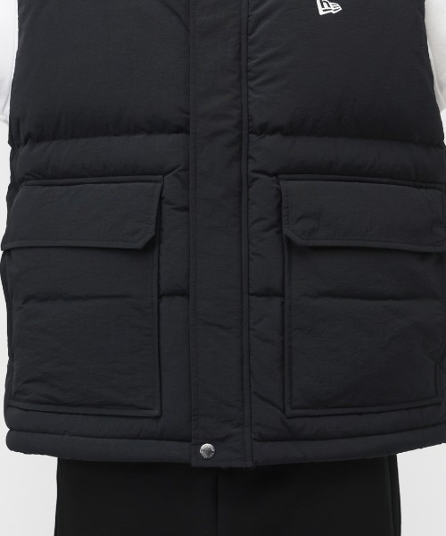 NEW ERA(ニューエラ)の「ニューエラ DOWN VEST COMBI BLK(ベスト・メンズ・ブラック・M/L/LL)」の7枚目の写真