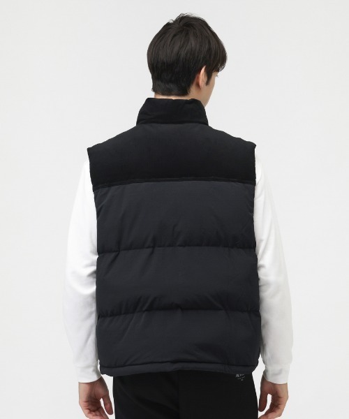 NEW ERA(ニューエラ)の「ニューエラ DOWN VEST COMBI BLK(ベスト・メンズ・ブラック・M/L/LL)」の4枚目の写真