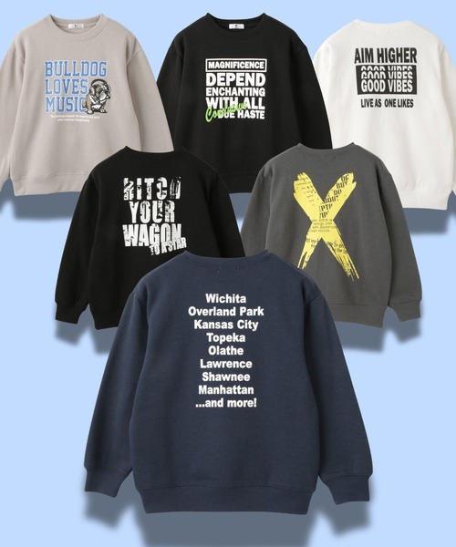 T-GRAPHICS 裏起毛ラバープリントトレーナー（スウェット）｜Mac-House