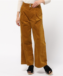 【CAPRICIEUX LE'MAGE】ストレッチコーデュロイワイド