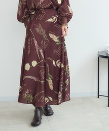 KATHARINE ROSS | 【KATHARINE ROSS】秋の花プリントスカート(スカート)