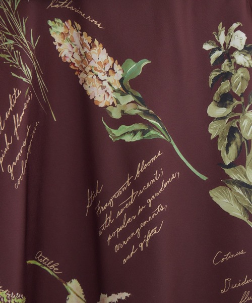 KATHARINE ROSS（キャサリンロス）の「【KATHARINE ROSS】秋の花プリントスカート（スカート・レディース・ベージュ/ブラウン・FREE）」の12枚目の写真