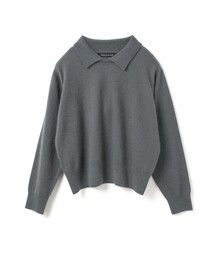 mizuiroind | mizuiro ind ハイゲージ襟付きプルオーバー(ニット/セーター)