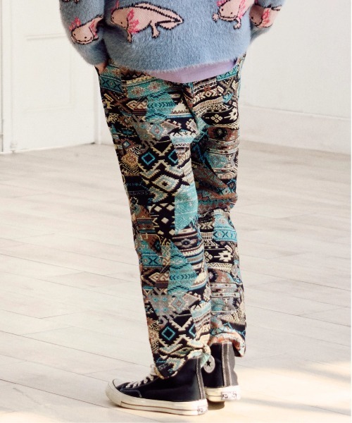 go slow caravan（ゴースローキャラバン）の「ゴブラン織り 総柄イージーパンツ（その他パンツ・メンズ・その他3/その他1/その他2・LARGE/X-LARGE/MEDIUM）」の20枚目の写真
