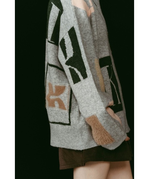 K design knit pullover(unisex)（ニット/セーター）｜Knuth Marf