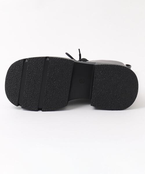 WEGO（ウィゴー）の「WEGO/レースアップショートブーツ（ブーツ・レディース・ブラック・LARGE/SMALL/MEDIUM）」の7枚目の写真