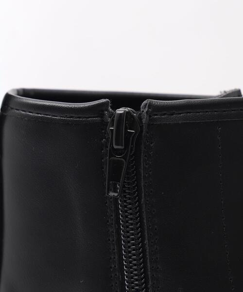 WEGO（ウィゴー）の「WEGO/レースアップショートブーツ（ブーツ・レディース・ブラック・LARGE/SMALL/MEDIUM）」の8枚目の写真