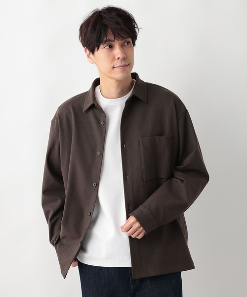 GLOBAL WORK（グローバルワーク）の「アーバンシャツ+WARM/577359（シャツ/ブラウス・メンズ・ブラック/ブラウン/アイボリー・SMALL/MEDIUM/LARGE/X-LARGE/X-SMALL/XX-LARGE/3XL）」の22枚目の写真