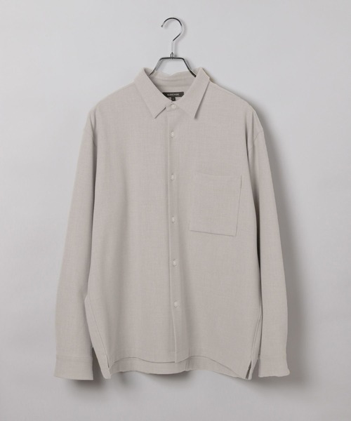 GLOBAL WORK（グローバルワーク）の「アーバンシャツ+WARM/577359（シャツ/ブラウス・メンズ・ブラック/ブラウン/アイボリー・SMALL/MEDIUM/LARGE/X-LARGE/X-SMALL/XX-LARGE/3XL）」の13枚目の写真