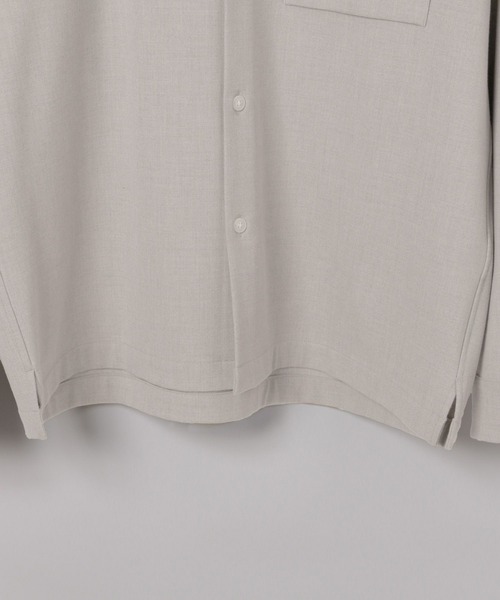 GLOBAL WORK（グローバルワーク）の「アーバンシャツ+WARM/577359（シャツ/ブラウス・メンズ・ブラック/ブラウン/アイボリー・SMALL/MEDIUM/LARGE/X-LARGE/X-SMALL/XX-LARGE/3XL）」の10枚目の写真