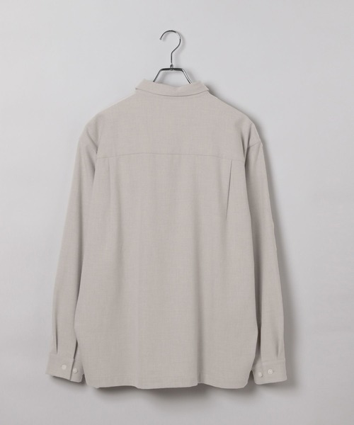 GLOBAL WORK（グローバルワーク）の「アーバンシャツ+WARM/577359（シャツ/ブラウス・メンズ・ブラック/ブラウン/アイボリー・SMALL/MEDIUM/LARGE/X-LARGE/X-SMALL/XX-LARGE/3XL）」の9枚目の写真