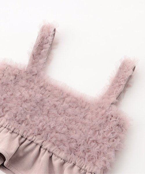 algy(アルジー)の「【セットアップ対応】スエードフリルキャミ&ロンTセット(Tシャツ/カットソー・キッズ・ブラック/ピンク・XX-SMALL/X-SMALL/SMALL/MEDIUM)」の13枚目の写真