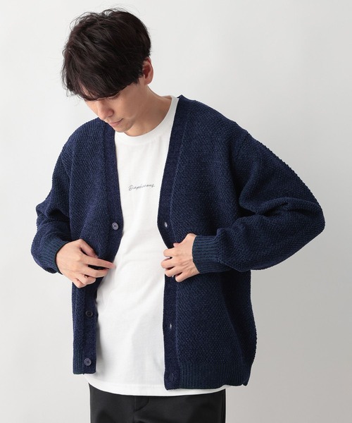 GLOBAL WORK（グローバルワーク）の「トクトク2SET/モールカーディガン/581138（カーディガン/ボレロ・メンズ・チャコールグレー/ライトグレー/ブラウン/ネイビー・SMALL/MEDIUM/LARGE/X-LARGE）」の18枚目の写真