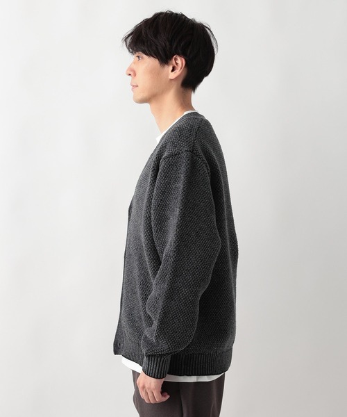 GLOBAL WORK（グローバルワーク）の「トクトク2SET/モールカーディガン/581138（カーディガン/ボレロ・メンズ・チャコールグレー/ライトグレー/ブラウン/ネイビー・SMALL/MEDIUM/LARGE/X-LARGE）」の20枚目の写真