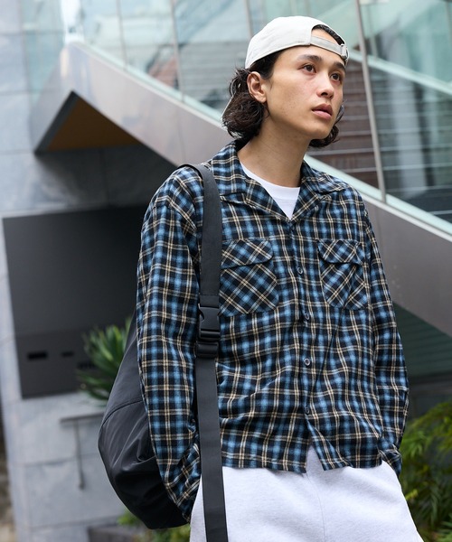 TOWN CRAFT タウンクラフト 安福陽生コラボアイテム TOWN CRAFT タウンクラフト / 50'S LOOP COLLAR SHIRT 安福陽生コラボ