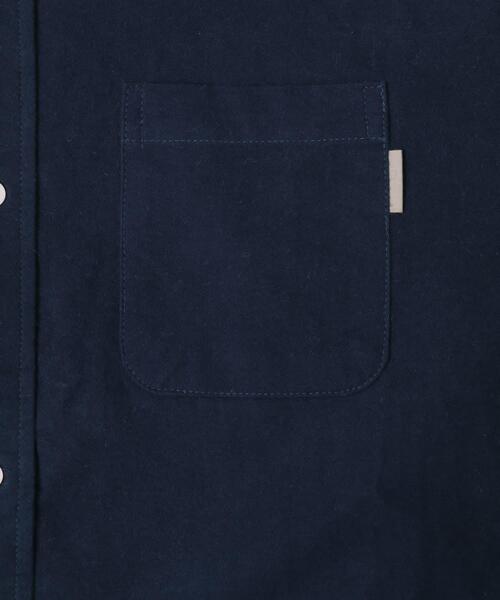 URBAN RESEARCH Sonny Label（アーバンリサーチサニーレーベル）の「シャギーオックスボタンダウンシャツ（シャツ/ブラウス・メンズ・ネイビー/オフホワイト/グレー/グレー系その他・LARGE/X-LARGE/MEDIUM）」の14枚目の写真