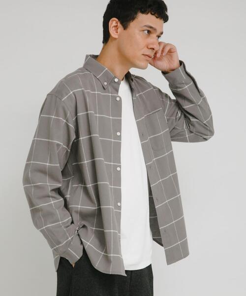 シャギーオックスボタンダウンシャツ（シャツ/ブラウス）｜URBAN