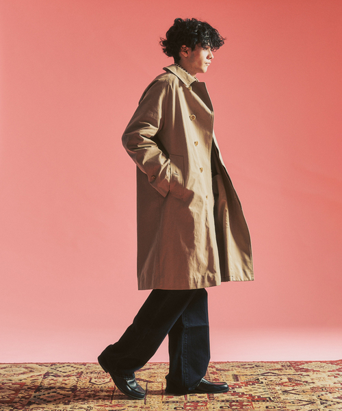 BLAMINK バルマカーンコート　38 NEW ARRIVAL】 ウール100バルマカーンコート 🏷DOORS 🔽お気に入り登録