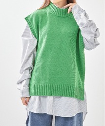 Mag.（マグ）の「【モックネックNベスト】（ベスト）」