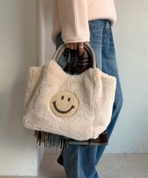 fredy emue | SMILY刺繍ファートートバッグ(トートバッグ)