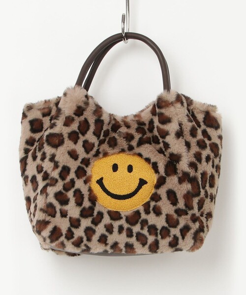 fredy emue（フレディエミュ）の「SMILY刺繍ファートートバッグ（トートバッグ・レディース・アイボリー/ブラウン系その他・FREE）」の11枚目の写真