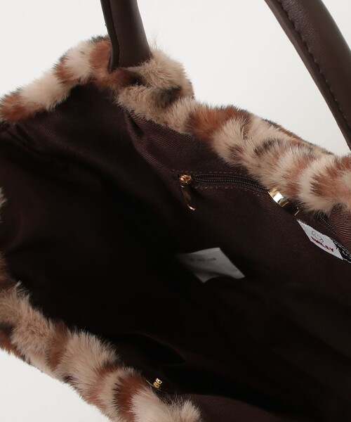 fredy emue（フレディエミュ）の「SMILY刺繍ファートートバッグ（トートバッグ・レディース・アイボリー/ブラウン系その他・FREE）」の12枚目の写真