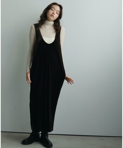 Velour Uneck Onepiece（ワンピース）｜anuke（アンヌーク）の